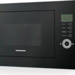 Įmontuojama mikrobangų krosnelė 900W, 25L HMW-25BIGBK HEINNER