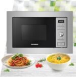Įmontuojama mikrobangų krosnelė 1000W, 28L HMW-MDBI28GDIX HEINNER - Image 2