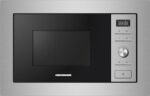 Įmontuojama mikrobangų krosnelė 1000W, 28L HMW-MDBI28GDIX HEINNER