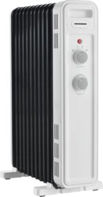 Tepalinis radiatorius 1000W/1300W/2300W HOH-M11WH-BK HEINNER