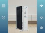 Tepalinis radiatorius 1000W/1300W/2300W HOH-M11WH-BK HEINNER - Image 3