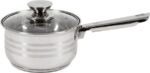 Puodas nerūdijančio plieno su teflono danga 1.9L 16x9.5cm HR-HJ-019 HEINNER