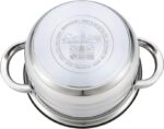Puodas nerūdijančio plieno su teflono danga 2.5L 18x10.5cm HR-HJ-025 HEINNER - Image 3