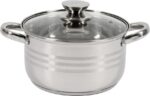Puodas nerūdijančio plieno su teflono danga 3.5L 20x11.5cm HR-HJ-035 HEINNER