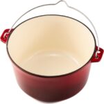 Puodas be dangčio emaliuotas ketaus 5L 26x15cm HR-HYCC-25P HEINNER