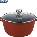 Puodas aliuminio su keramikos danga 18.6L 40x17.5cm HR-JLG-C40SO HEINNER