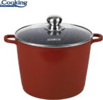 Puodas aliuminio su keramikos danga 8.2L 24x18cm HR-JLG-D24O HEINNER