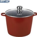 Puodas aliuminio su keramikos danga 8.2L 24x18cm HR-JLG-D24O HEINNER