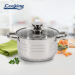 Puodas nerūdijančio plieno su teflono danga 3.6L 20x12.5cm HR-JX-S20 HEINNER - Image 2