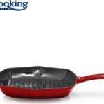 Griliaus keptuvė emaliuota ketaus 26.5x4.5cm HR-KN-G26 HEINNER