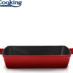 Kepimo forma ketaus su nelimpančia danga 33x23x7cm HR-KN-TV33 HEINNER