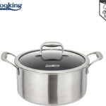 Puodas nerūdijančio plieno su keramikos danga 2.8L 20x10cm HR-MRK-20 HEINNER