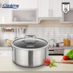 Puodas nerūdijančio plieno su keramikos danga 5L 24x12cm HR-MRK-24 HEINNER - Image 5