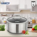 Puodas nerūdijančio plieno su keramikos danga 7L 28x13cm HR-MRK-28 HEINNER - Image 5
