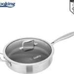 Puodas nerūdijančio plieno su keramikos danga 4.2L 28x7.5cm HR-MRK-28C HEINNER