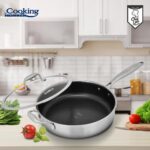 Puodas nerūdijančio plieno su keramikos danga 4.2L 28x7.5cm HR-MRK-28C HEINNER - Image 4