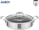Puodas nerūdijančio plieno su keramikos danga 4.8L 30x7.8cm HR-MRK-30C HEINNER