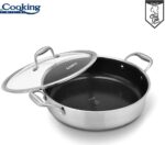 Puodas nerūdijančio plieno su keramikos danga 4.8L 30x7.8cm HR-MRK-30C HEINNER - Image 4