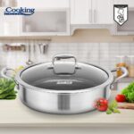 Puodas nerūdijančio plieno su keramikos danga 4.8L 30x7.8cm HR-MRK-30C HEINNER - Image 5