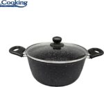 Puodas su dangčiu aliuminio su keramikos danga 3.8L 24x10cm HR-NL-24S HEINNER - Image 2