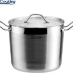 Puodas nerūdijančio plieno su teflono danga 6.4L 22x17cm HR-RW-064 HEINNER