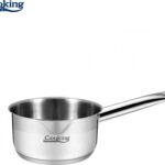 Puodas be dangčio nerūdijančio plieno su teflono danga 1L 14x7cm HR-RW-1C HEINNER