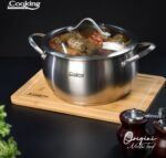 Puodas nerūdijančio plieno su teflono danga 4.3L 22x11.5cm HR-RW-T043 HEINNER - Image 3