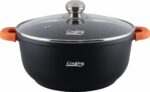 Puodas aliuminio su keramikos danga 18.5L 40x17.5cm HR-SCO-A0340A HEINNER