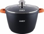 Puodas aliuminio su keramikos danga 6.3L 24x16.5cm HR-SCO-A0624A HEINNER