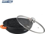 Puodas aliuminio su keramikos danga 5.5L 32x8.5cm HR-SCO-A32C HEINNER - Image 2