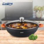 Puodas aliuminio su keramikos danga 5.5L 32x8.5cm HR-SCO-A32C HEINNER - Image 3