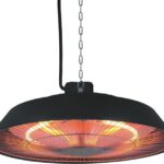 Elektrinis infraraudonųjų spindulių šildytuvas 1500W tvirtinamas prie lubų HR-SD011 HEINNER