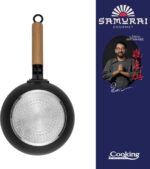Wok keptuvė su dangčiu aliuminio su keramikos danga 20x7cm HR-SNT-WC20 HEINNER - Image 2
