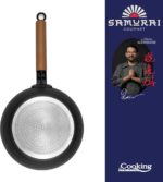 Wok keptuvė su dangčiu aliuminio su keramikos danga 24x7.5cm HR-SNT-WC24 HEINNER - Image 2