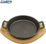 Keptuvė su mediniu padėkliuku ketaus 20cm HR-ZVC-T20 HEINNER - Image 2