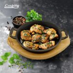 Keptuvė su mediniu padėkliuku ketaus 20cm HR-ZVC-T20 HEINNER - Image 4