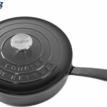 Puodas su dangčiu emaliuoto ketaus 2.5L 24x8cm HR-ZVC-TA24 HEINNER
