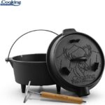 Ketaus puodas su dangčiu 25cm 3.7L NATURE HEINNER