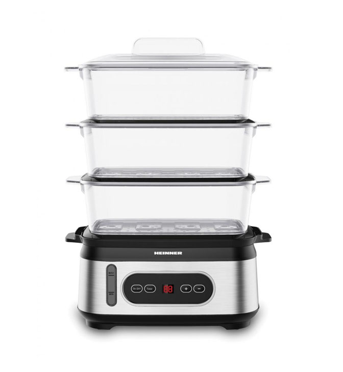 HSA-D950SS-HSA-D950SS_0001_Layer_84 Steamer 800-950W, 9L HSA-D950SS HEINNER - Image 1