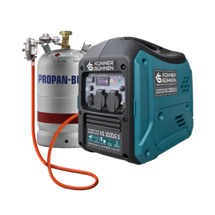 Inverterinis generatorius LPG/benzinas 3300 W KS 3000iG S KÖNNER & SÖHNEN