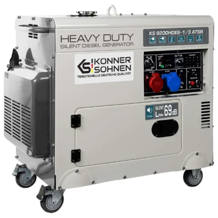 Dyzelinis generatorius 7500W, KS 9200HDES-1/3 ATSR (EURO V), KÖNNER & SÖHNEN