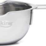 Puodas šokolado lydymui be dangčio nerūdijančio plieno 0.4L 26x14x6cm VN-FM-SS2614 HEINNER