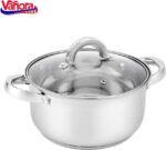 Puodas nerūdijančio plieno su teflono danga 3.9L 20x10.5cm VN-HJ-39L VANORA