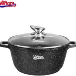 Puodas aliuminio su keramikos danga 2.6L 20x8.5cm VN-ME-20CL VANORA