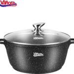 Puodas aliuminio su keramikos danga 11.6L 32x14.5cm VN-ME-32CL VANORA
