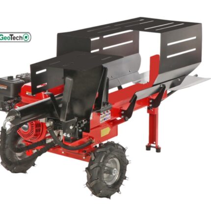 Benzininė horizontali malkų skaldyklė, ant ratų, GeoTech LS8-50 HG, 8 Tonų