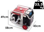 Inverterinis benzininis 4 kW generatorius GeoTech Pro iGGP5000 - Image 2