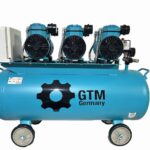 Betepalinis oro kompresorius GTM MT S 120L 750l/min PRO TRIFAZIS