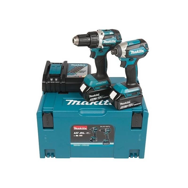 akumuliatoriniu-irankiu-komplektas-makita-dlx2189tj Akumuliatorinių įrankių komplektas MAKITA DLX2189TJ - Image 1