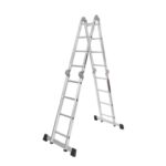Aliuminės kopėčios su platforma 460 cm 4x4 Kraft&Dele KD4071 - Image 4